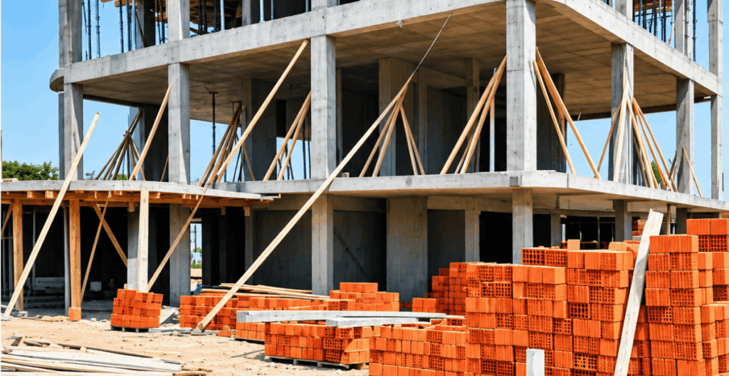 trabajos de construcción